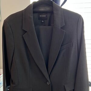 The Limited Charcoal Gray Women's Single-Button Blazer